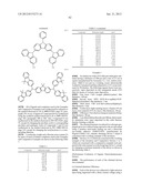 MATERIAL FOR ORGANIC ELECTROLUMINESCENCE DEVICE AND ORGANIC     ELECTROLUMINESCENCE DEVICE diagram and image