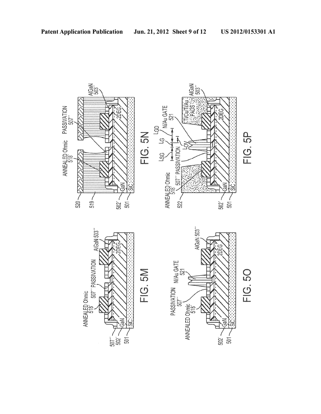 III-V SEMICONDUCTOR STRUCTURES INCLUDING ALUMINUM-SILICON NITRIDE     PASSIVATION - diagram, schematic, and image 10