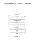 METHODS OF FORMING LIGHT EMITTING DEVICES HAVING CURRENT REDUCING     STRUCTURES diagram and image