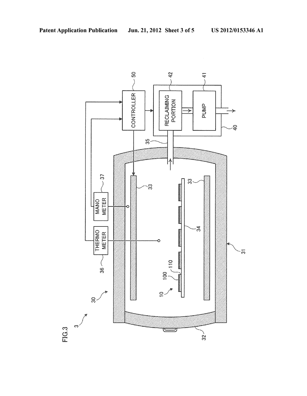 METHOD FOR PRODUCING RECYCLED SUBSTRATE, RECYCLED SUBSTRATE, NITRIDE     SEMICONDUCTOR ELEMENT, AND LAMP - diagram, schematic, and image 04