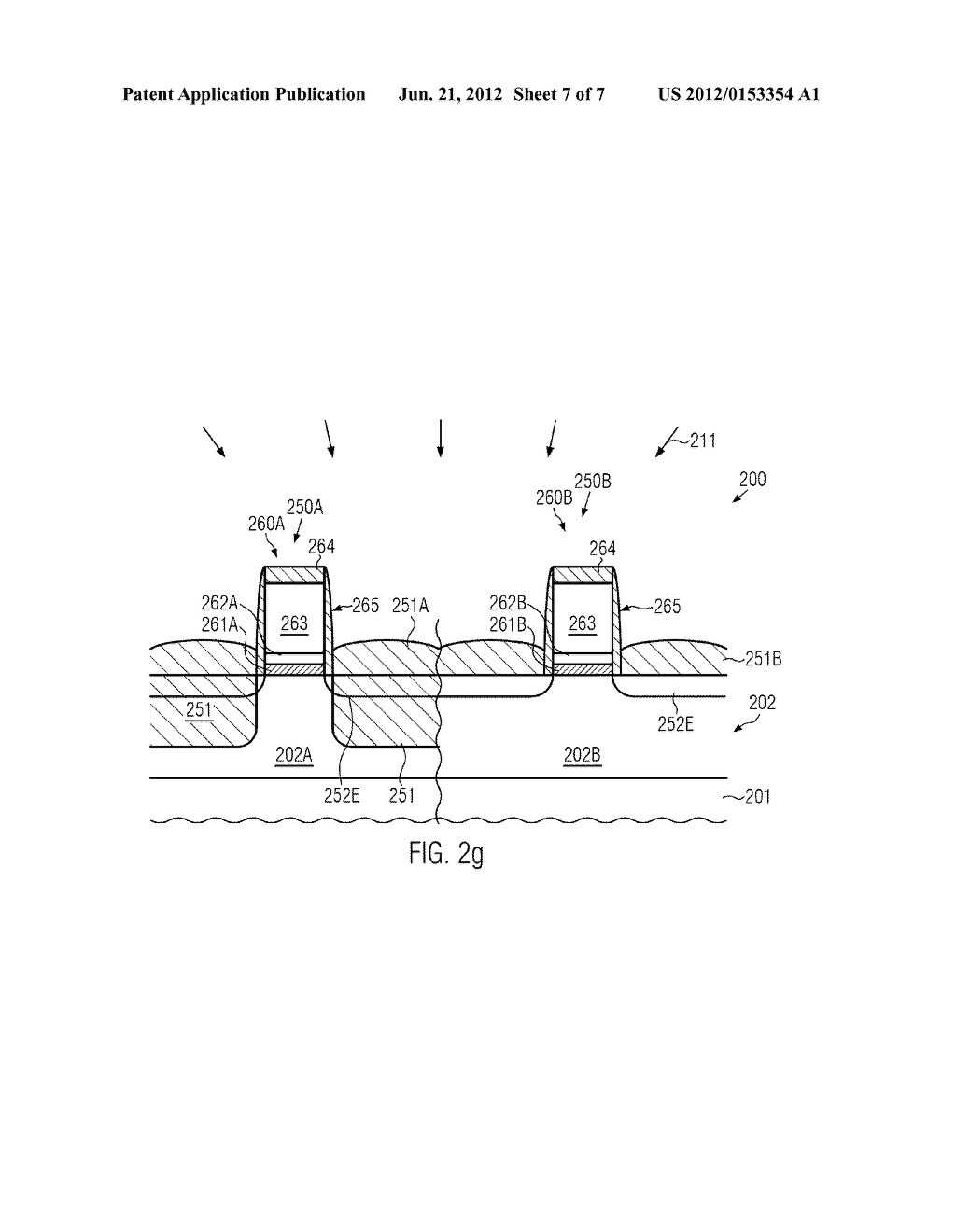 PERFORMANCE ENHANCEMENT IN TRANSISTORS COMPRISING HIGH-K METAL GATE STACKS     AND AN EMBEDDED STRESSOR BY PERFORMING A SECOND EPITAXY STEP - diagram, schematic, and image 08