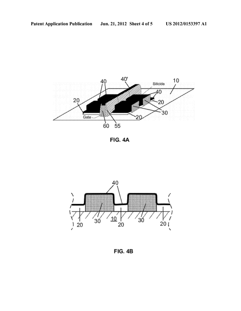 Stressed Fin-FET Devices with Low Contact Resistance - diagram, schematic, and image 05