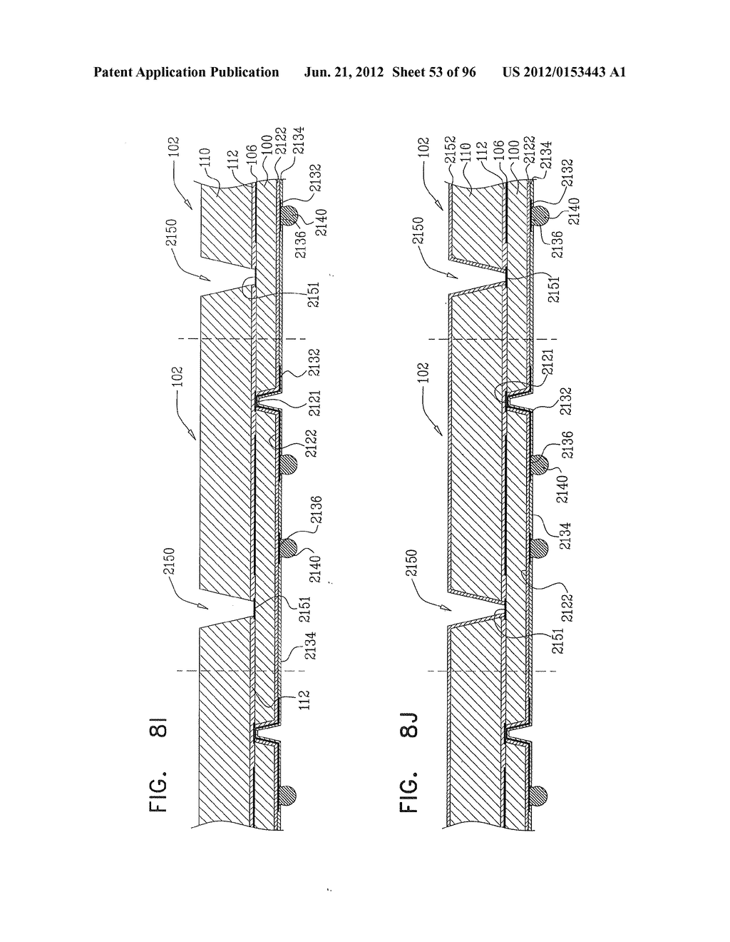 PACKAGED SEMICONDUCTOR CHIPS WITH ARRAY - diagram, schematic, and image 54