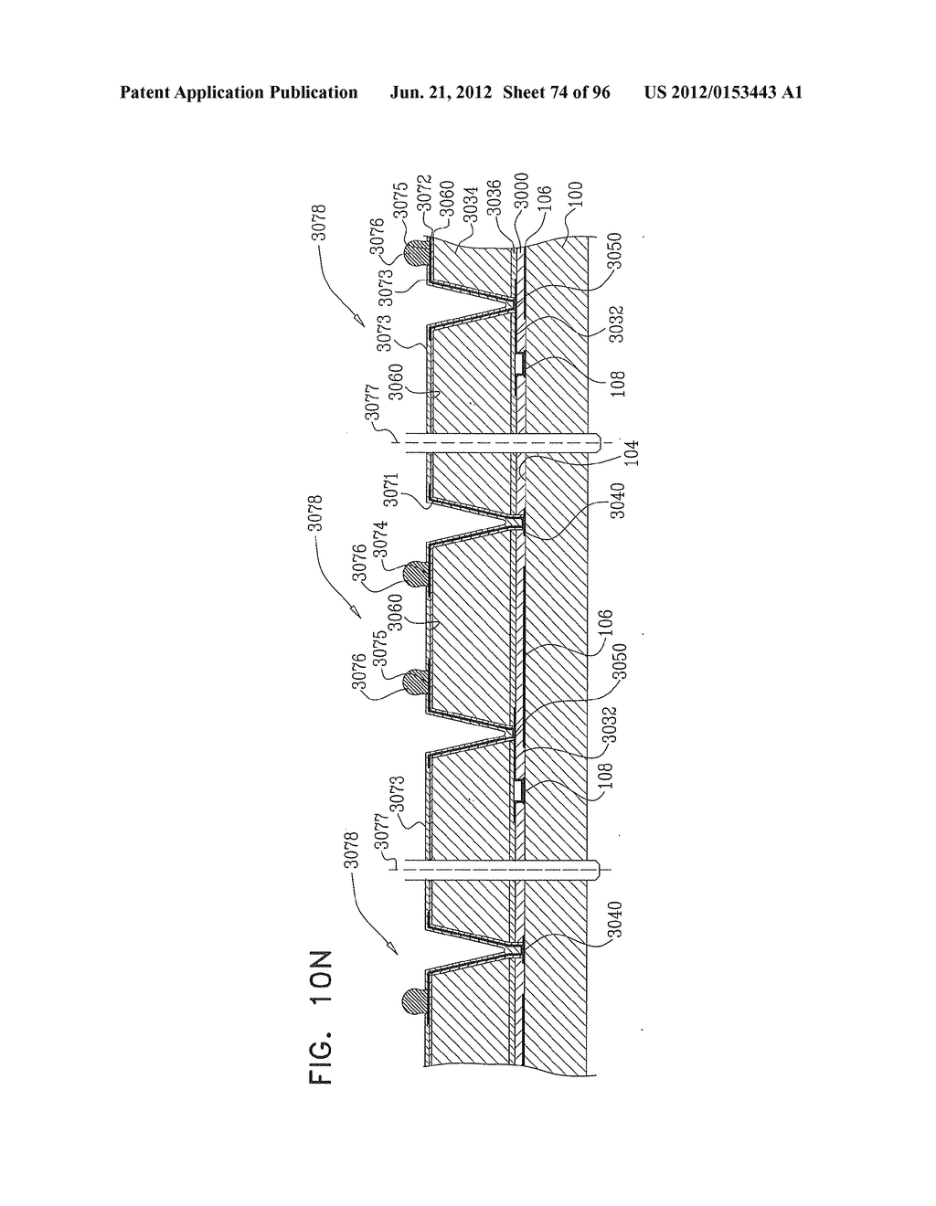 PACKAGED SEMICONDUCTOR CHIPS WITH ARRAY - diagram, schematic, and image 75