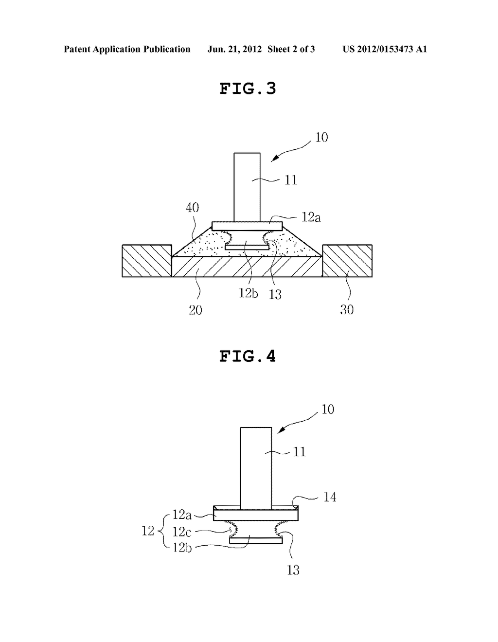 LEAD PIN FOR PACKAGE SUBSTRATE AND SEMICONDUCTOR PACKAGE PRINTED CIRCUIT     BOARD INCLUDING THE SAME - diagram, schematic, and image 03