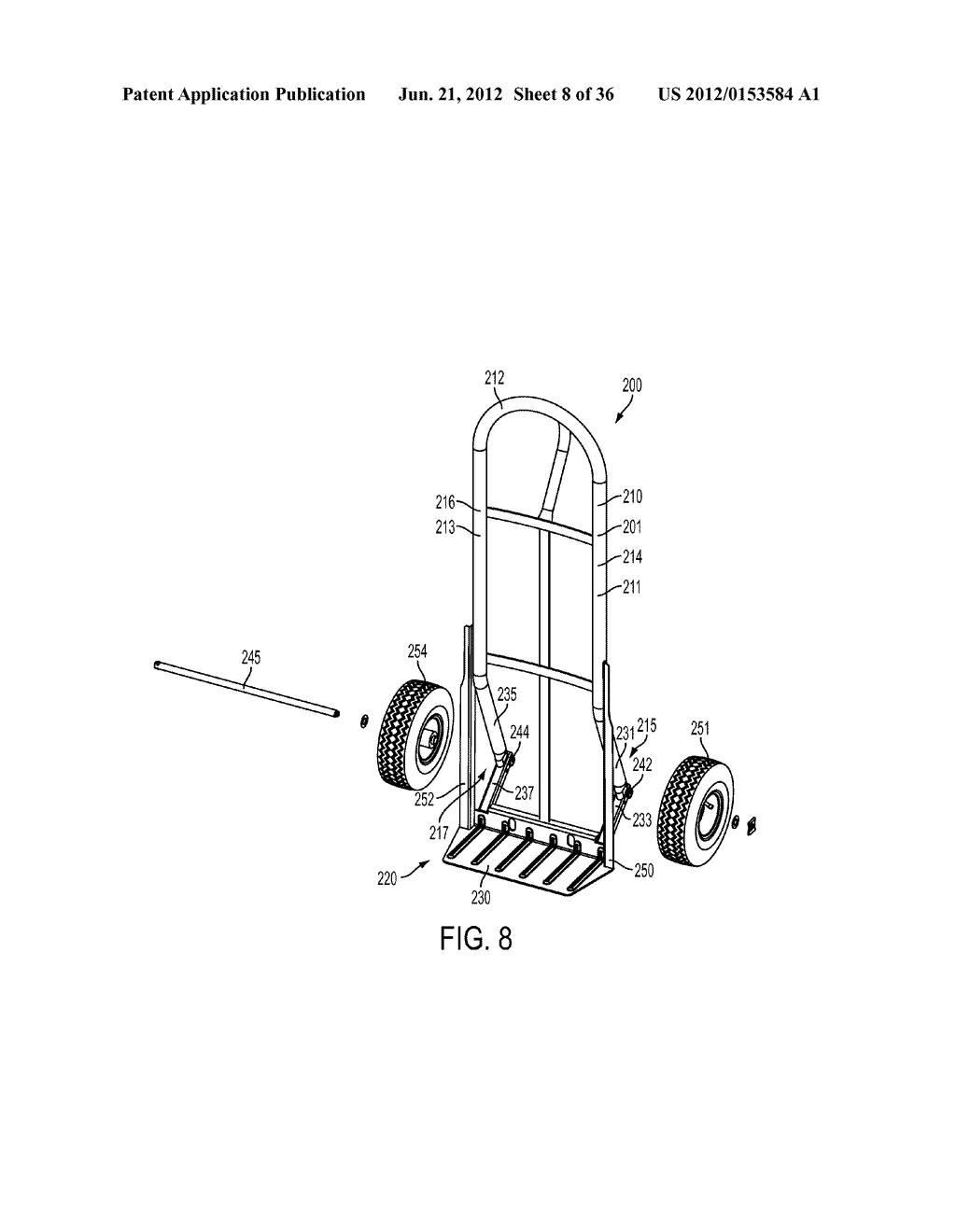 Hand Trucks and Related Shipping Methods - diagram, schematic, and image 09