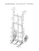 Hand Trucks and Related Shipping Methods diagram and image