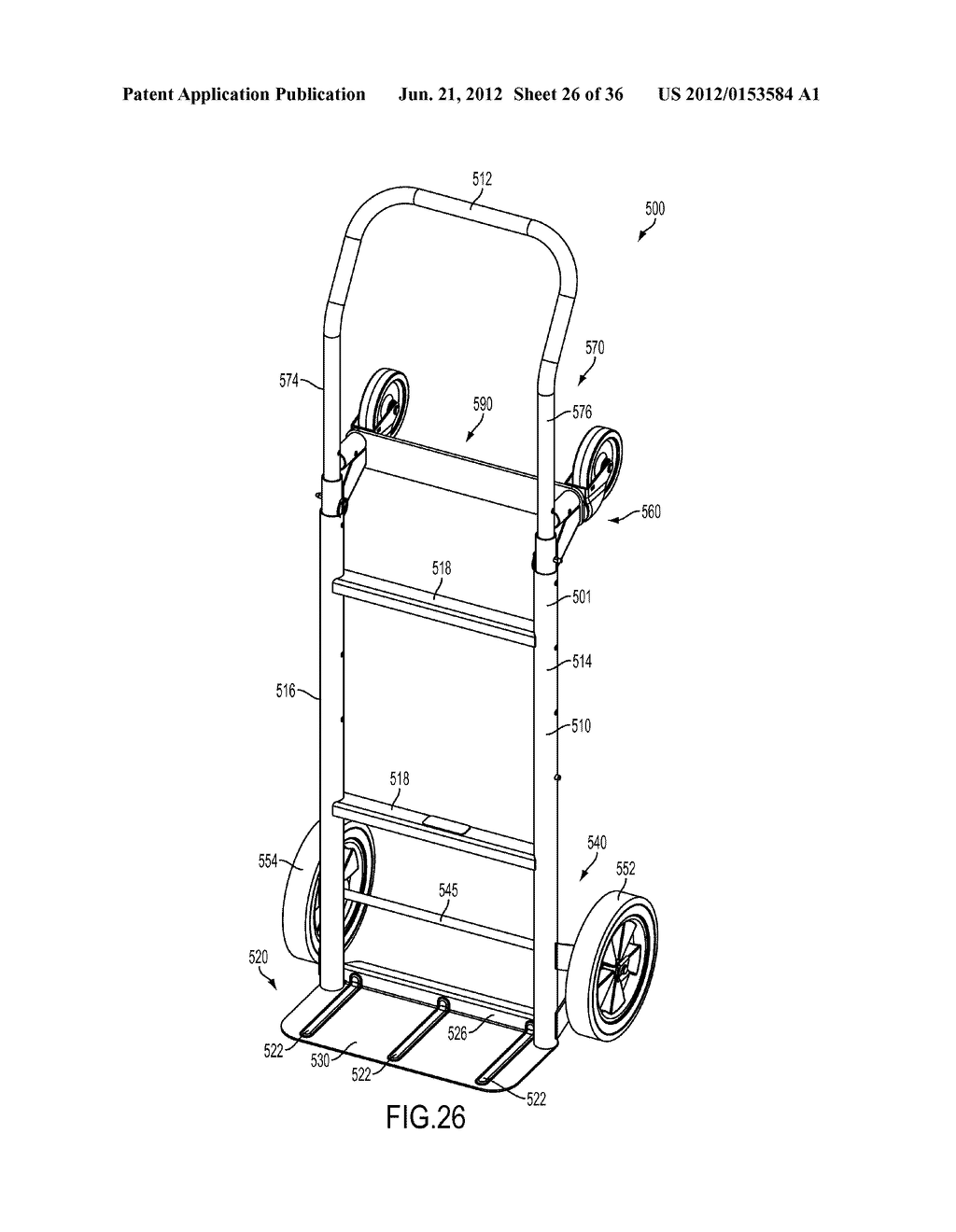 Hand Trucks and Related Shipping Methods - diagram, schematic, and image 27