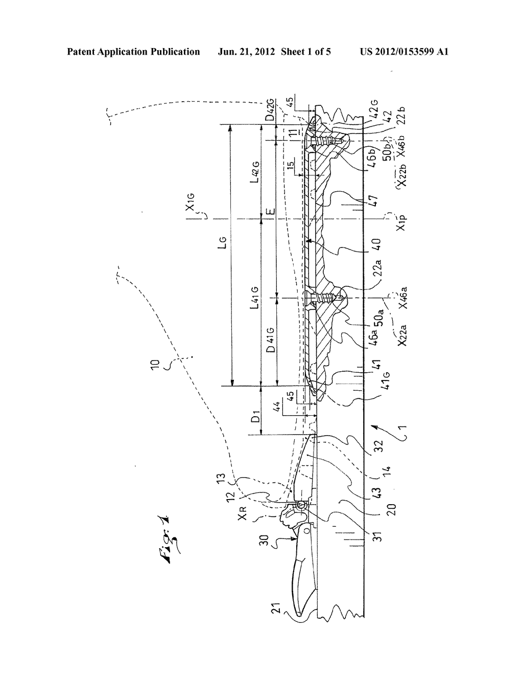 Sports Article with a Guide Element for Footwear - diagram, schematic, and image 02