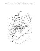 COLUMN-MOUNTED KNEE AIRBAG DEVICE diagram and image