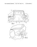 VEHICLE PILLAR WITH OPENING HAVING ANGLED FLANGE diagram and image