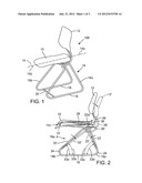 SEATING FURNITURE WITH INDEPENDENTLY FREE-SWINGING SEAT AND BACKREST diagram and image