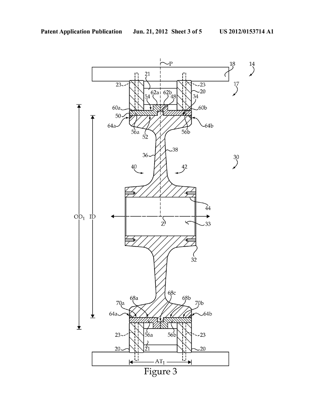 Compound Rim Assembly For Idler In An Undercarriage System Of A Track-Type     Machine - diagram, schematic, and image 04