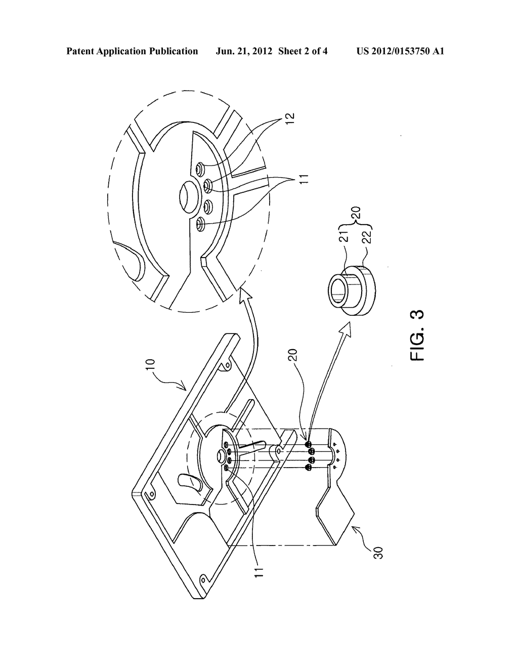 Base assembly for motor and motor including the same - diagram, schematic, and image 03