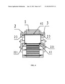 MOUNTING STRUCTURE FOR SLOT PAPER IN A MOTOR STATOR diagram and image