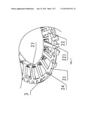 MOUNTING STRUCTURE FOR SLOT PAPER IN A MOTOR STATOR diagram and image