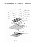 LARGE AREA LIGHT EMITTING ELECTRICAL PACKAGE WITH CURRENT SPREADING BUS diagram and image