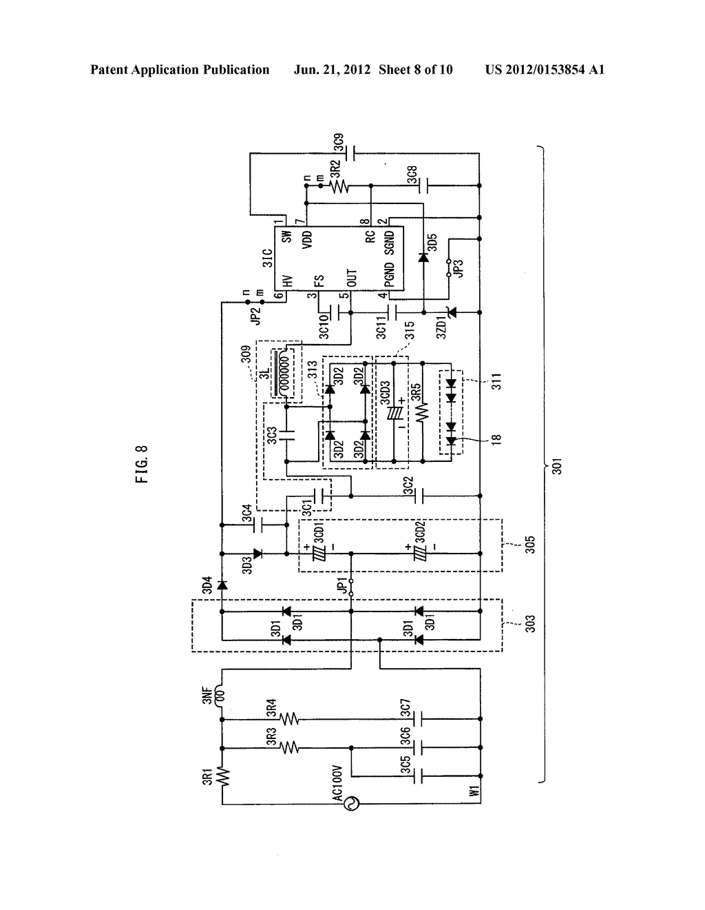 LIGHTING CIRCUIT, LAMP, AND ILLUMINATION APPARATUS - diagram, schematic, and image 09