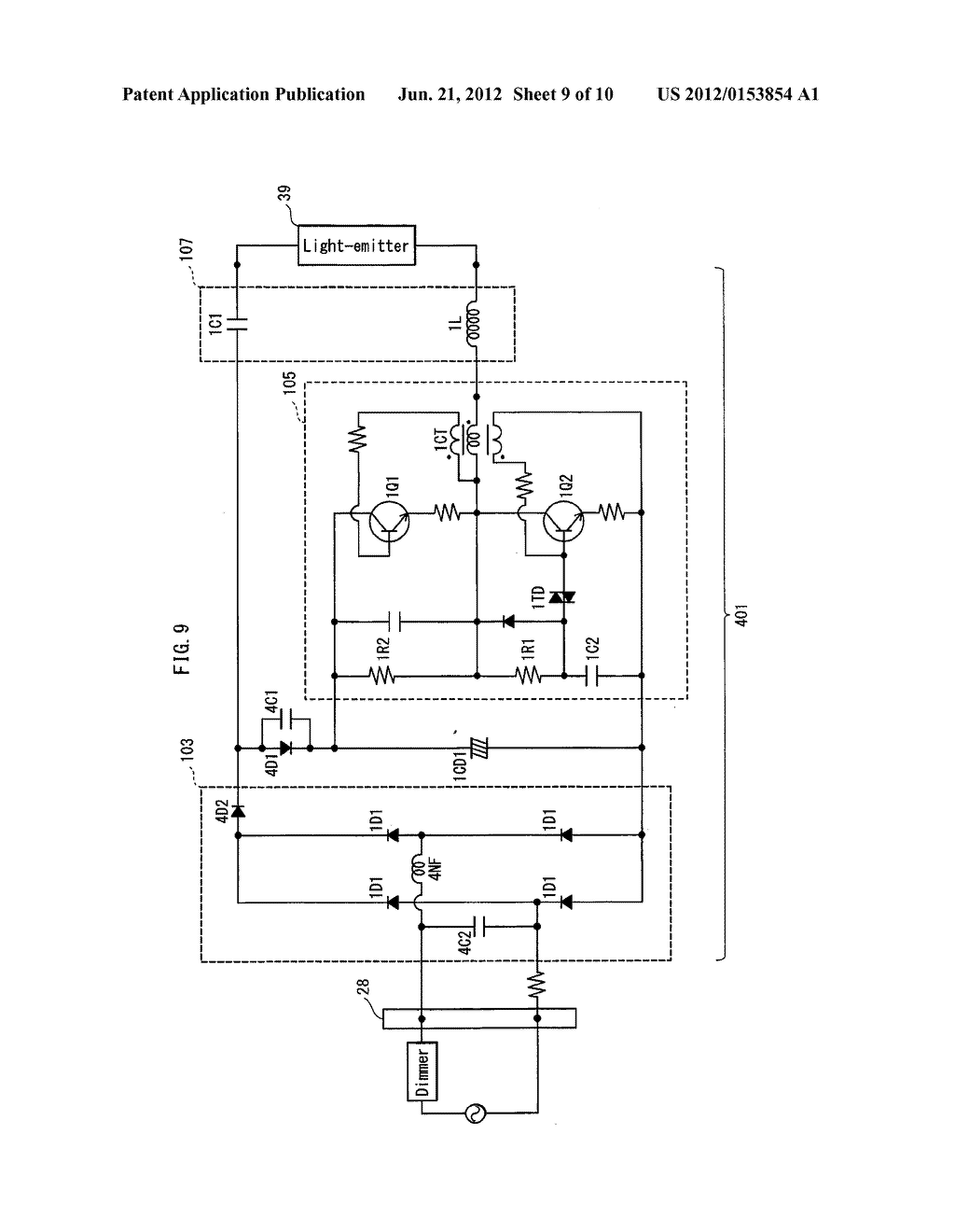 LIGHTING CIRCUIT, LAMP, AND ILLUMINATION APPARATUS - diagram, schematic, and image 10