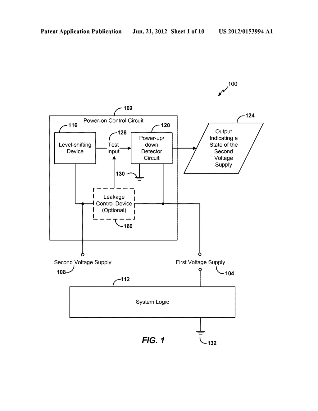 Methods and Implementation of Low-Power Power-On Control Circuits - diagram, schematic, and image 02