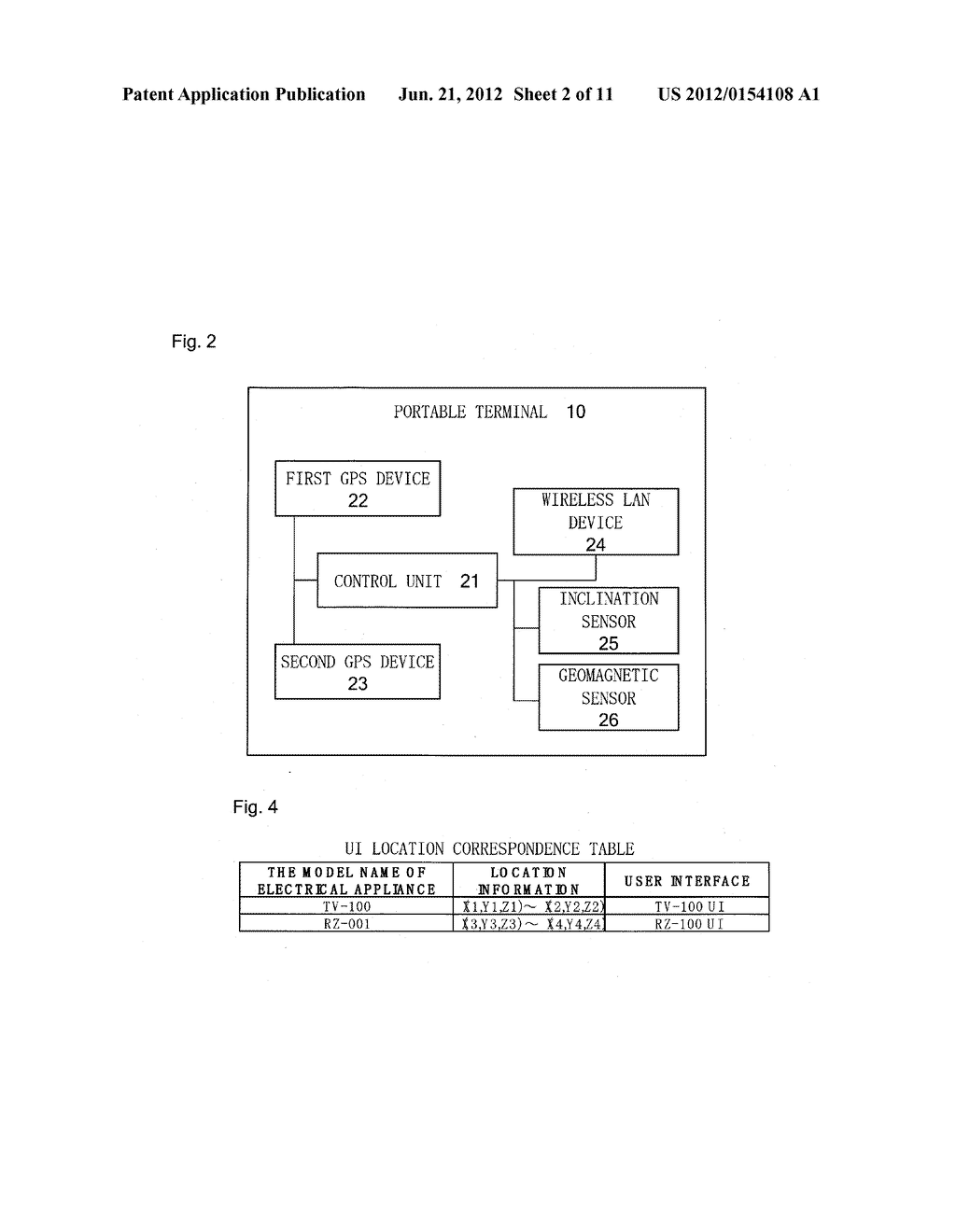 PORTABLE TERMINAL, METHOD, AND PROGRAM OF CHANGING USER INTERFACE - diagram, schematic, and image 03