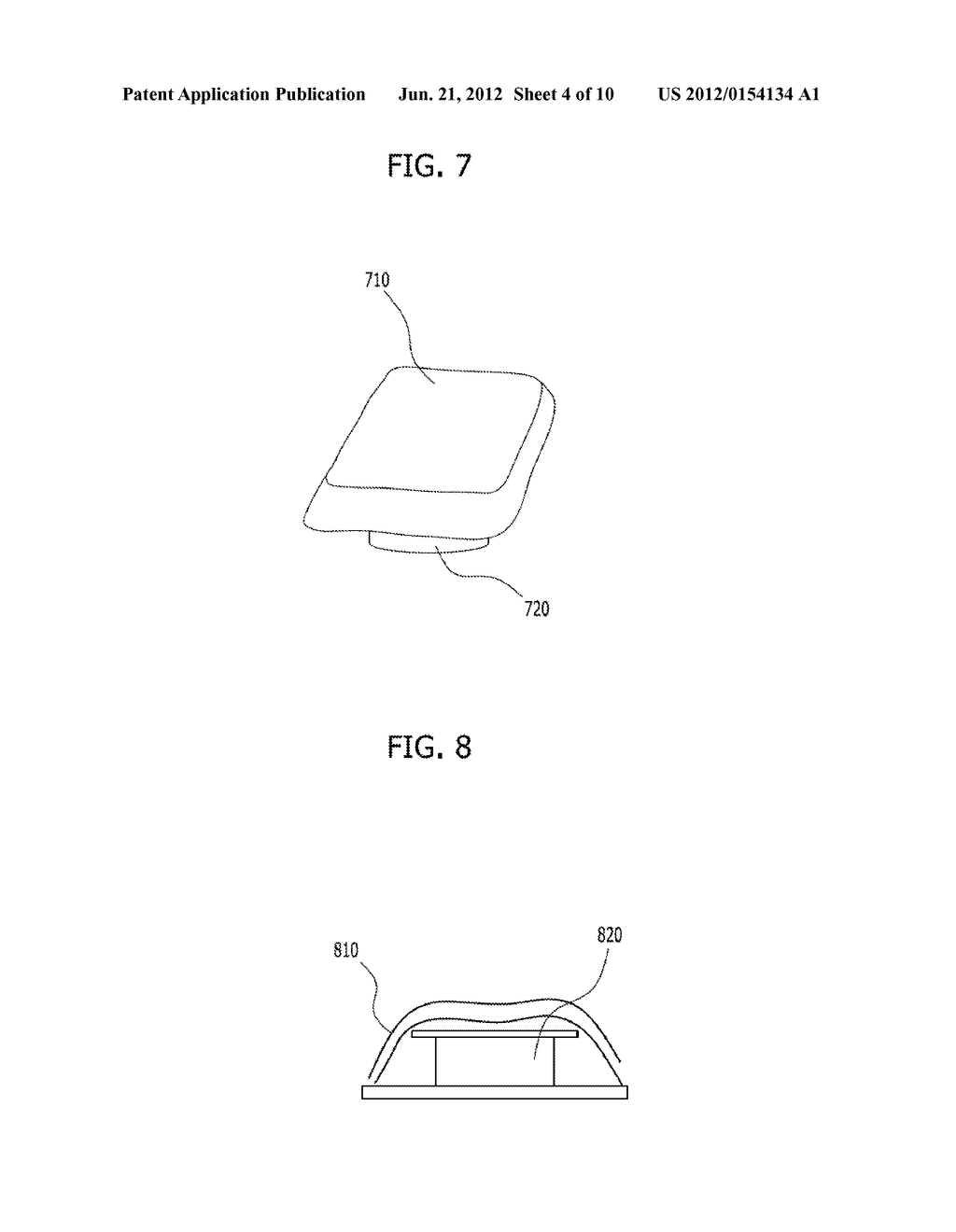 APPARATUS AND METHOD FOR PROVIDING VISUAL-HAPTIC INFORMATION, AND BUTTON     HAVING THE SAME - diagram, schematic, and image 05