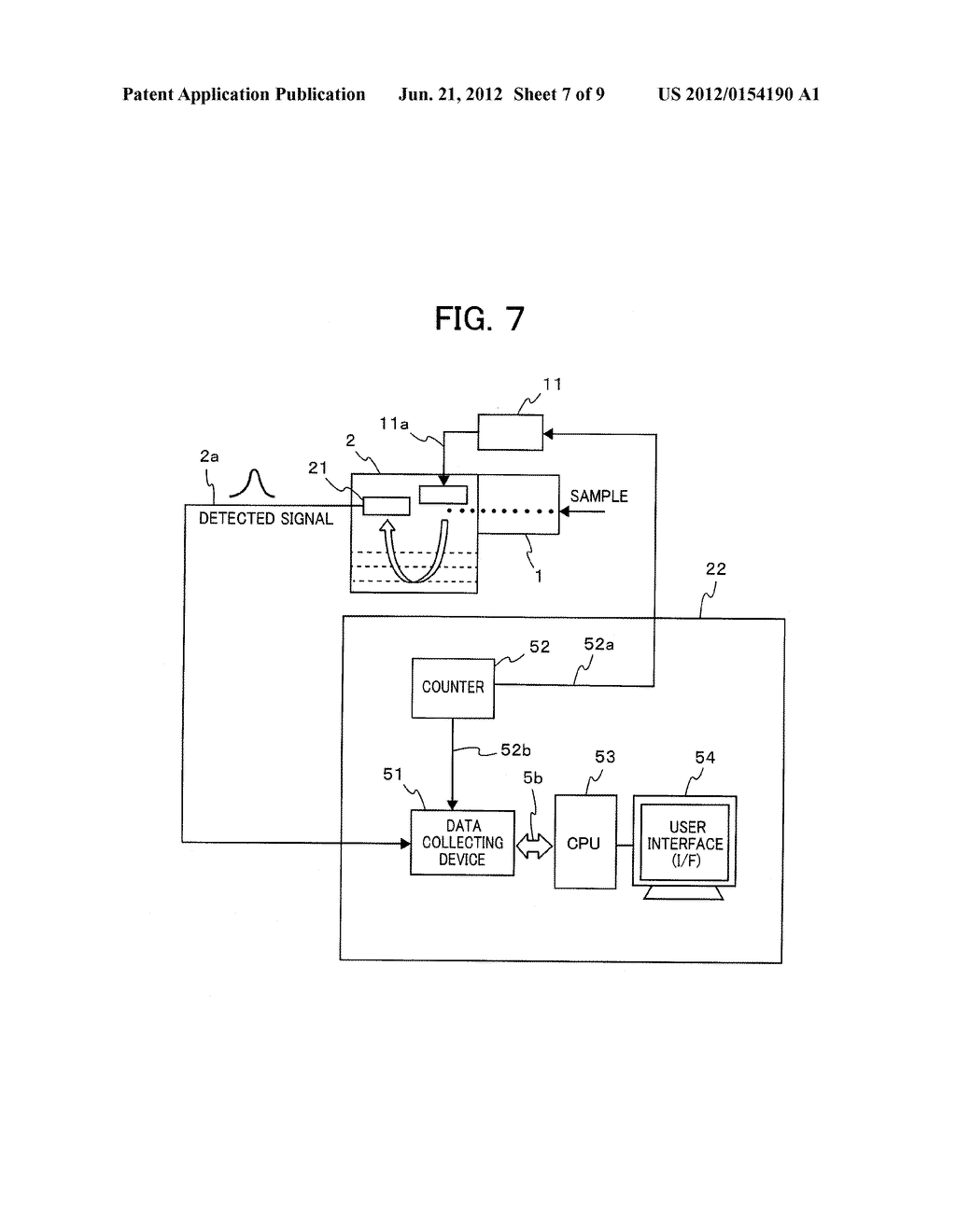 SIGNAL PROCESSING DEVICE, MASS SPECTROMETER, AND PHOTOMETER - diagram, schematic, and image 08