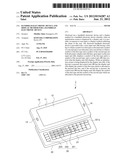 HANDHELD ELECTRONIC DEVICE AND DISPLAY METHOD FOR A HANDHELD ELECTRONIC     DEVICE diagram and image