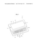 HANDHELD ELECTRONIC DEVICE AND DISPLAY METHOD FOR A HANDHELD ELECTRONIC     DEVICE diagram and image