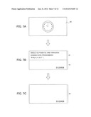 HANDHELD ELECTRONIC DEVICE AND DISPLAY METHOD FOR A HANDHELD ELECTRONIC     DEVICE diagram and image