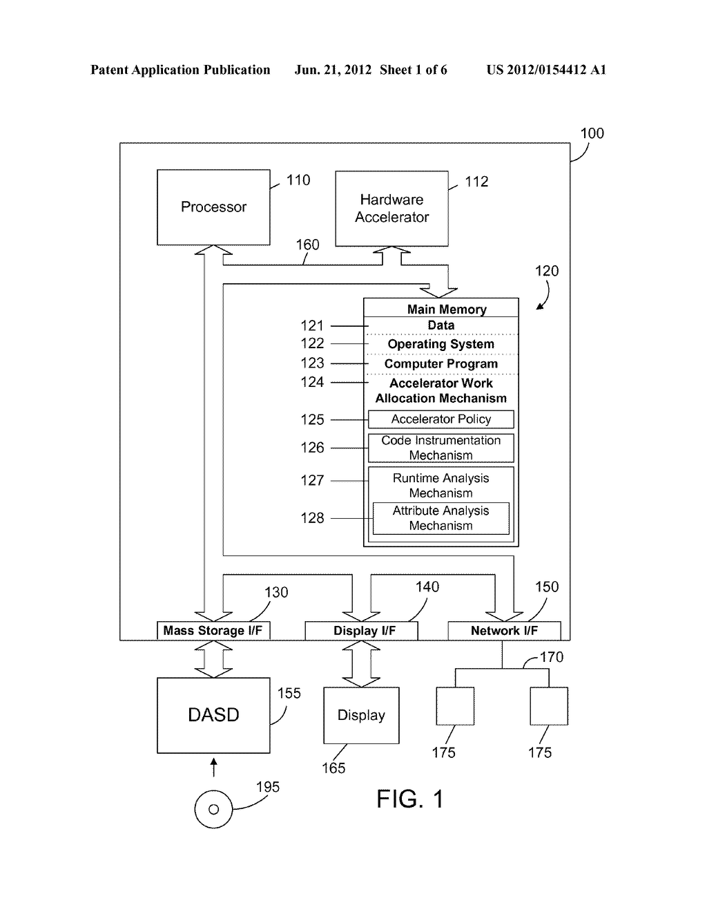 RUN-TIME ALLOCATION OF FUNCTIONS TO A HARDWARE ACCELERATOR - diagram, schematic, and image 02