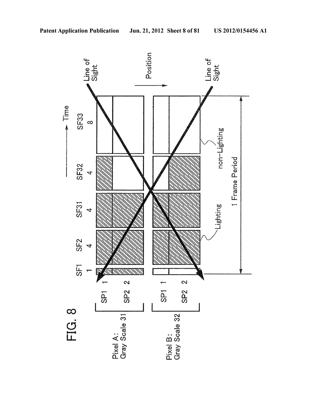 DISPLAY DEVICE, DRIVING METHOD OF DISPLAY DEVICE, AND ELECTRONIC APPLIANCE - diagram, schematic, and image 09