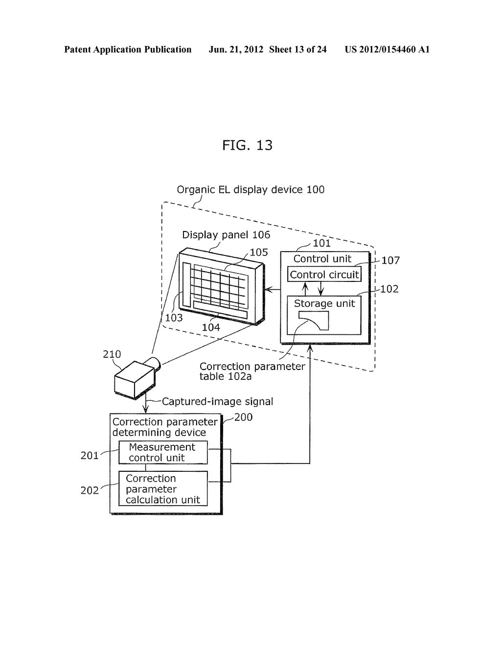 ORGANIC ELECTROLUMINESCENCE DISPLAY DEVICE AND ORGANIC ELECTROLUMINESCENCE     DISPLAY DEVICE MANUFACTURING METHOD - diagram, schematic, and image 14