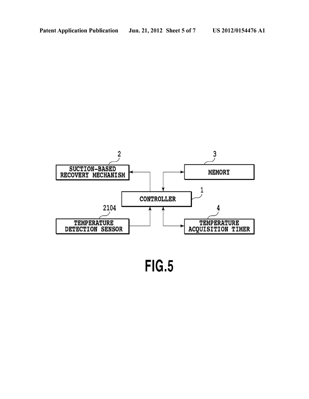 SUCTION-BASED RECOVERY CONTROL METHOD AND INK JET PRINTING APPARATUS - diagram, schematic, and image 06