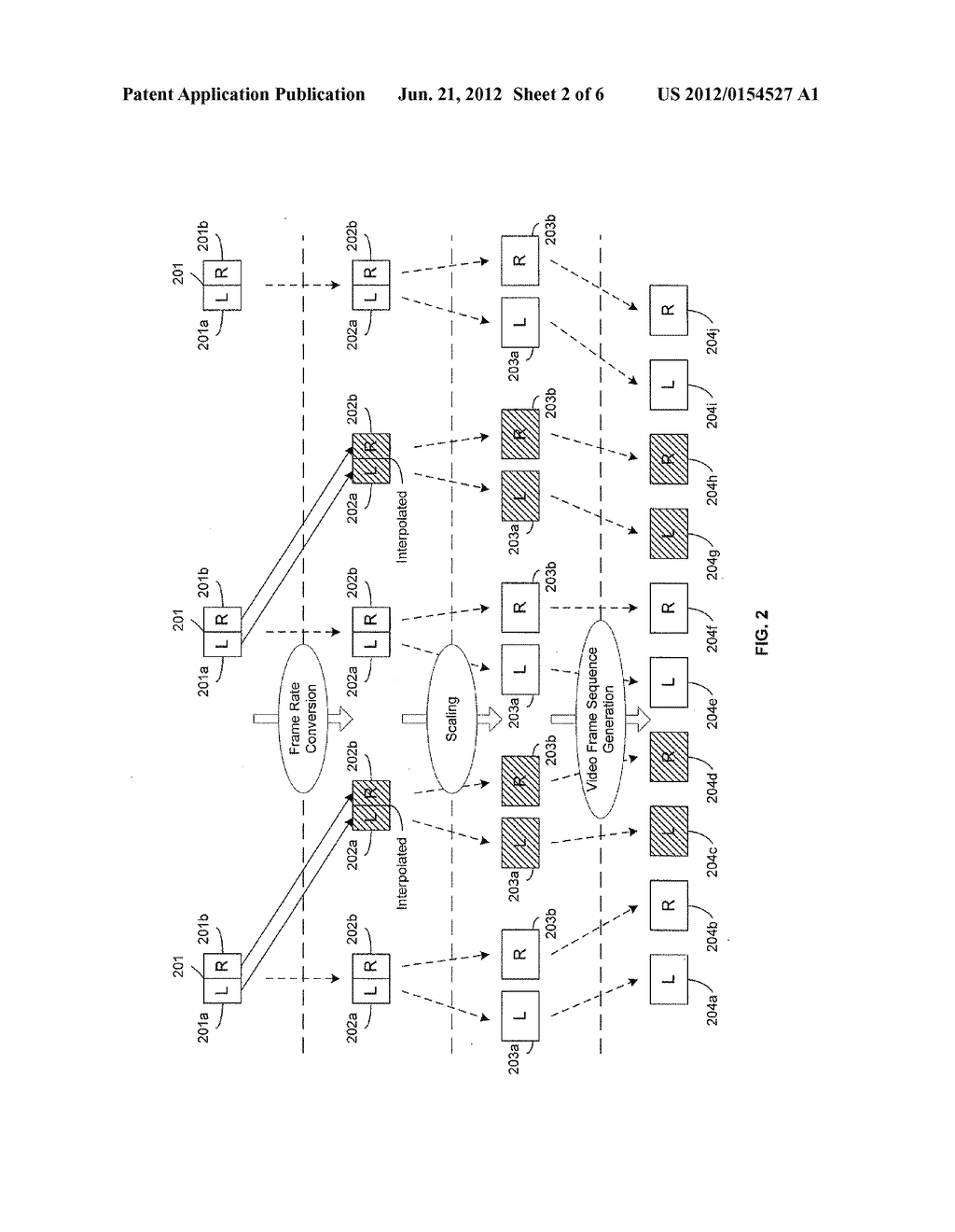 Method and System for Frame Rate Conversion of 3D Frames - diagram, schematic, and image 03