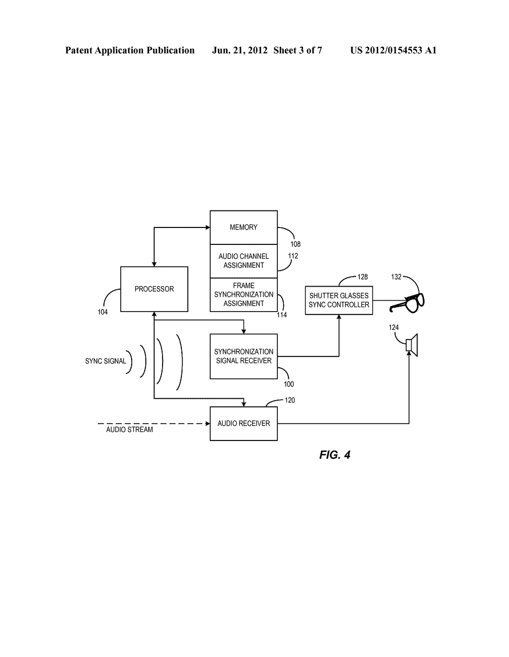 Simultaneous Viewing of Multiple Viewer-Specific Programming on a Single     Display - diagram, schematic, and image 04