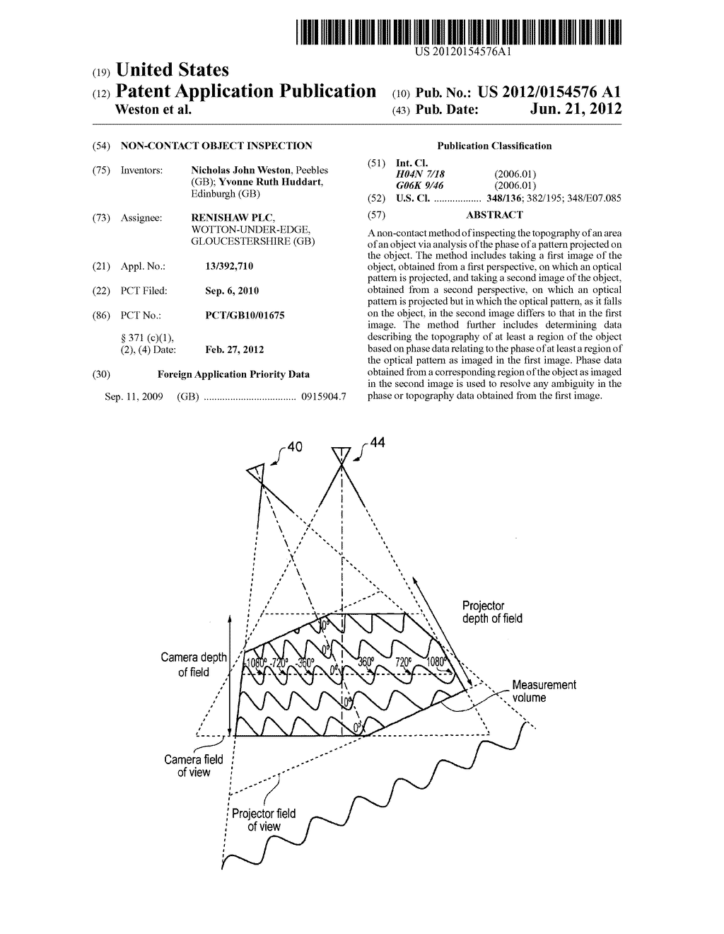 NON-CONTACT OBJECT INSPECTION - diagram, schematic, and image 01