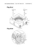 LENS DRIVE DEVICE, AND CAMERA MODULE AND CELLULAR PHONE EQUIPPED WITH LENS     DRIVE DEVICE diagram and image