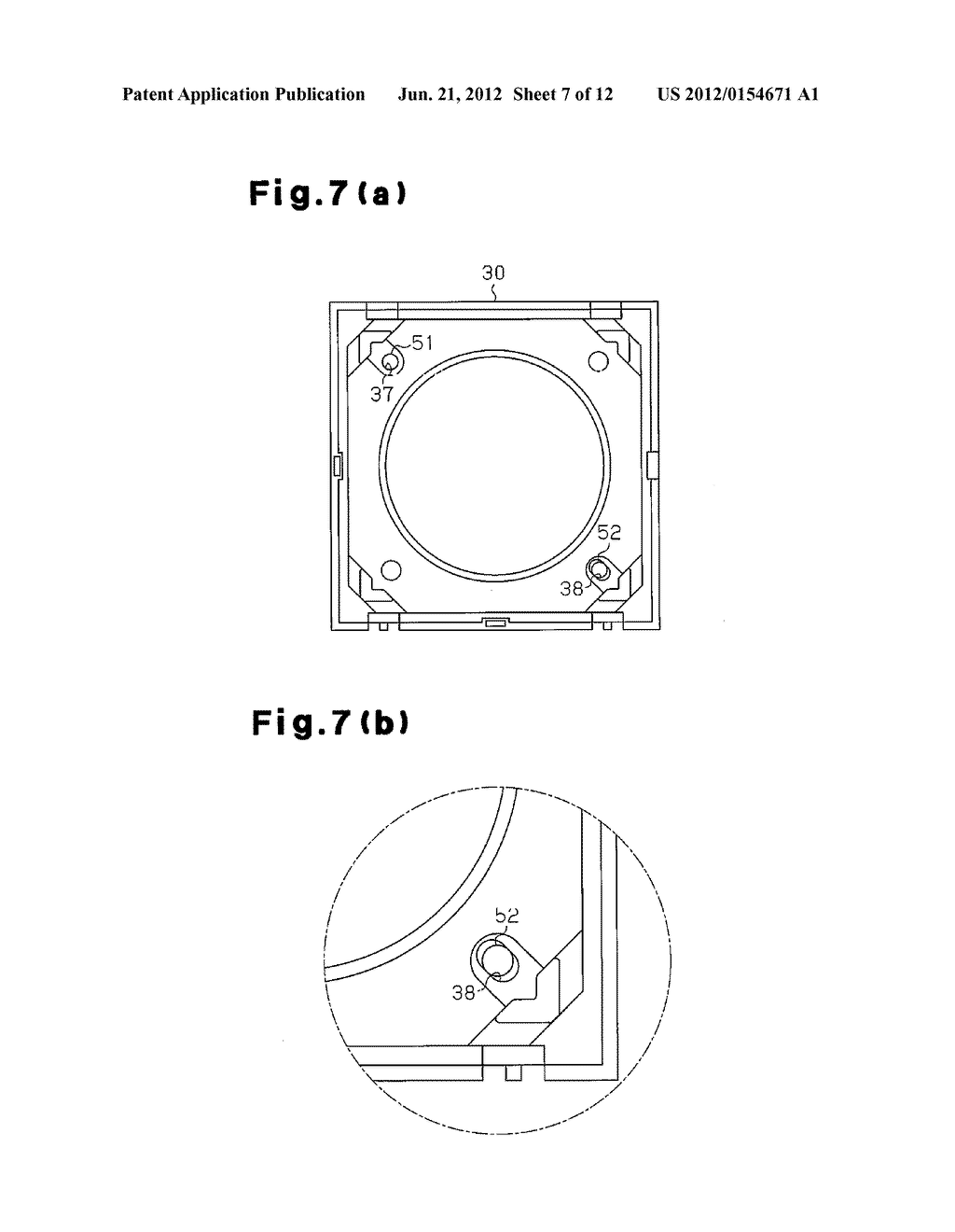 LENS DRIVE DEVICE, AND CAMERA MODULE AND CELLULAR PHONE EQUIPPED WITH LENS     DRIVE DEVICE - diagram, schematic, and image 08