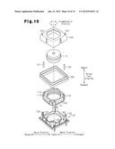 LENS DRIVE DEVICE, AND CAMERA MODULE AND CELLULAR PHONE EQUIPPED WITH LENS     DRIVE DEVICE diagram and image