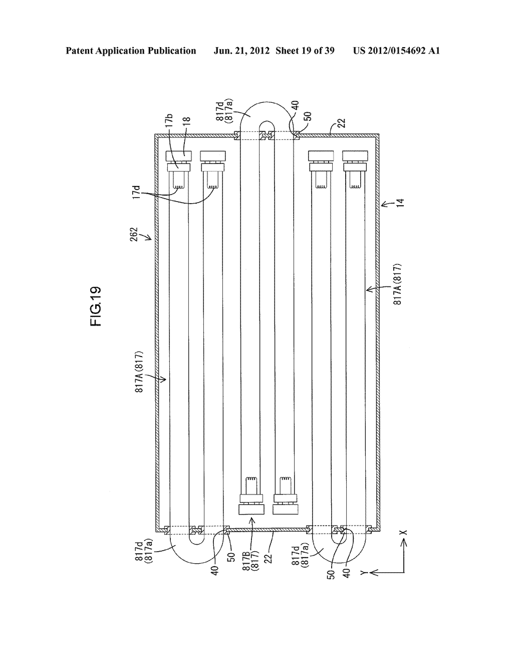 LIGHTING DEVICE, DISPLAY DEVICE AND TELEVISION RECEIVER - diagram, schematic, and image 20