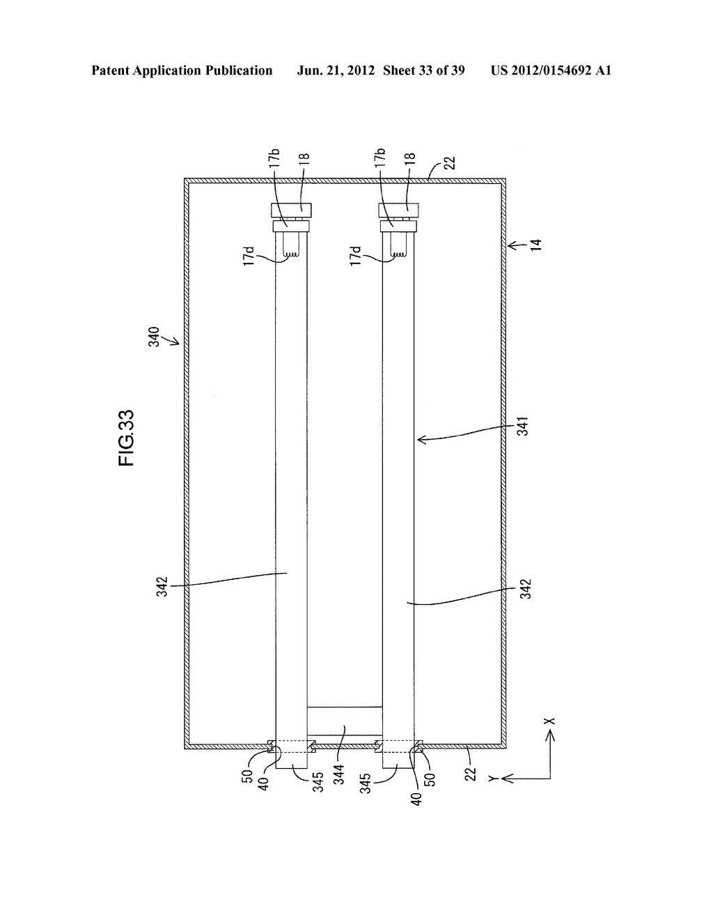 LIGHTING DEVICE, DISPLAY DEVICE AND TELEVISION RECEIVER - diagram, schematic, and image 34