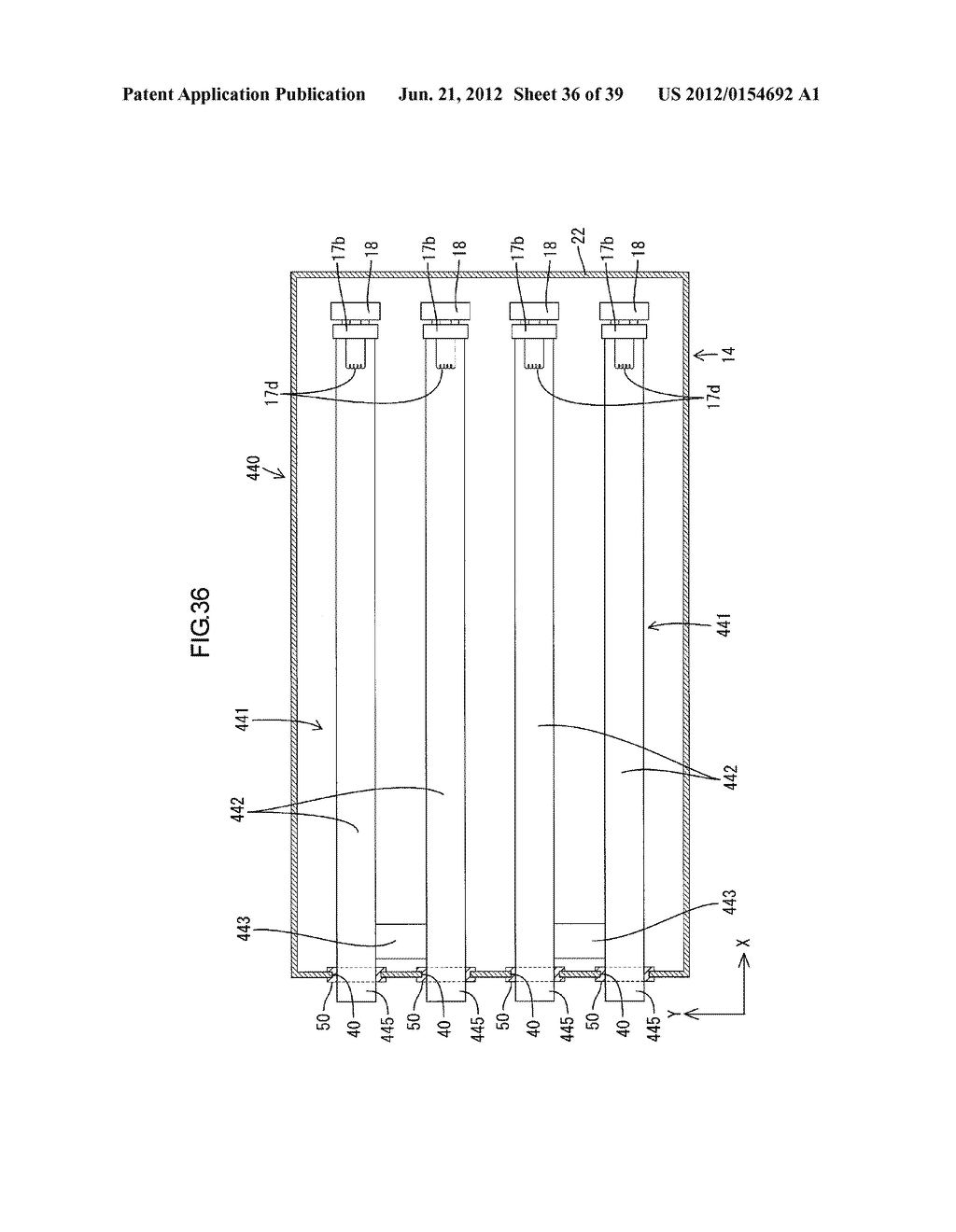 LIGHTING DEVICE, DISPLAY DEVICE AND TELEVISION RECEIVER - diagram, schematic, and image 37