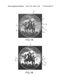 High Dynamic range scenographic image projection diagram and image