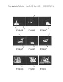 High Dynamic range scenographic image projection diagram and image