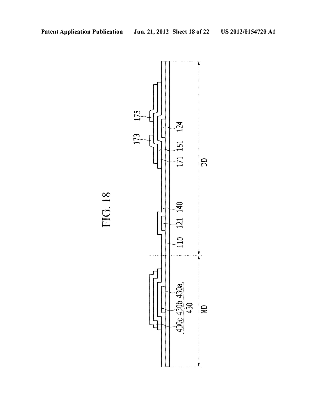 LIQUID CRYSTAL DISPLAY AND METHOD OF MANUFACTURING THE SAME - diagram, schematic, and image 19