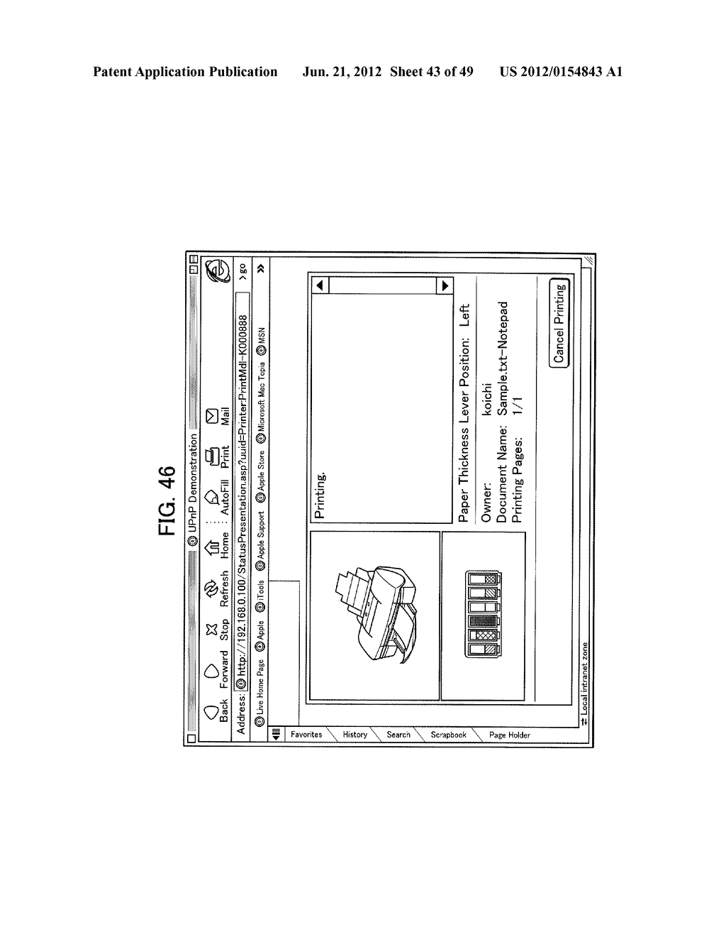 PERIPHERAL DEVICE CONTROL SYSTEM AND METHOD - diagram, schematic, and image 44