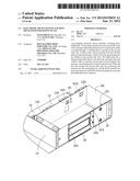 ELECTRONIC DEVICE HAVING LOCKING MECHANISM FOR BAFFLE PLATE diagram and image