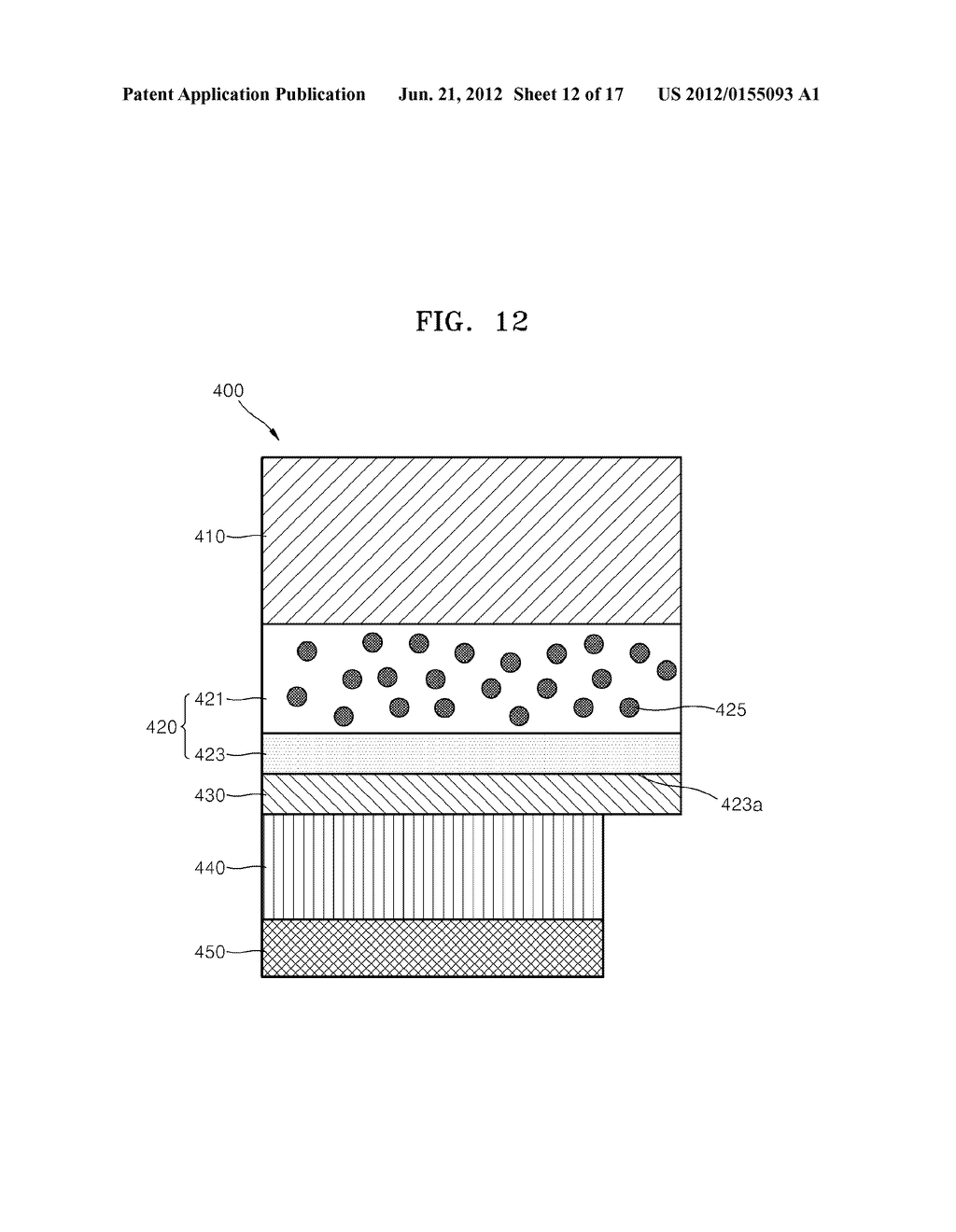SUBSTRATE FOR SURFACE LIGHT EMITTING DEVICE AND METHOD OF MANUFACTURING     THE SUBSTRATE, SURFACE LIGHT EMITTING DEVICE, LIGHTING APPARATUS, AND     BACKLIGHT INCLUDING THE SAME - diagram, schematic, and image 13