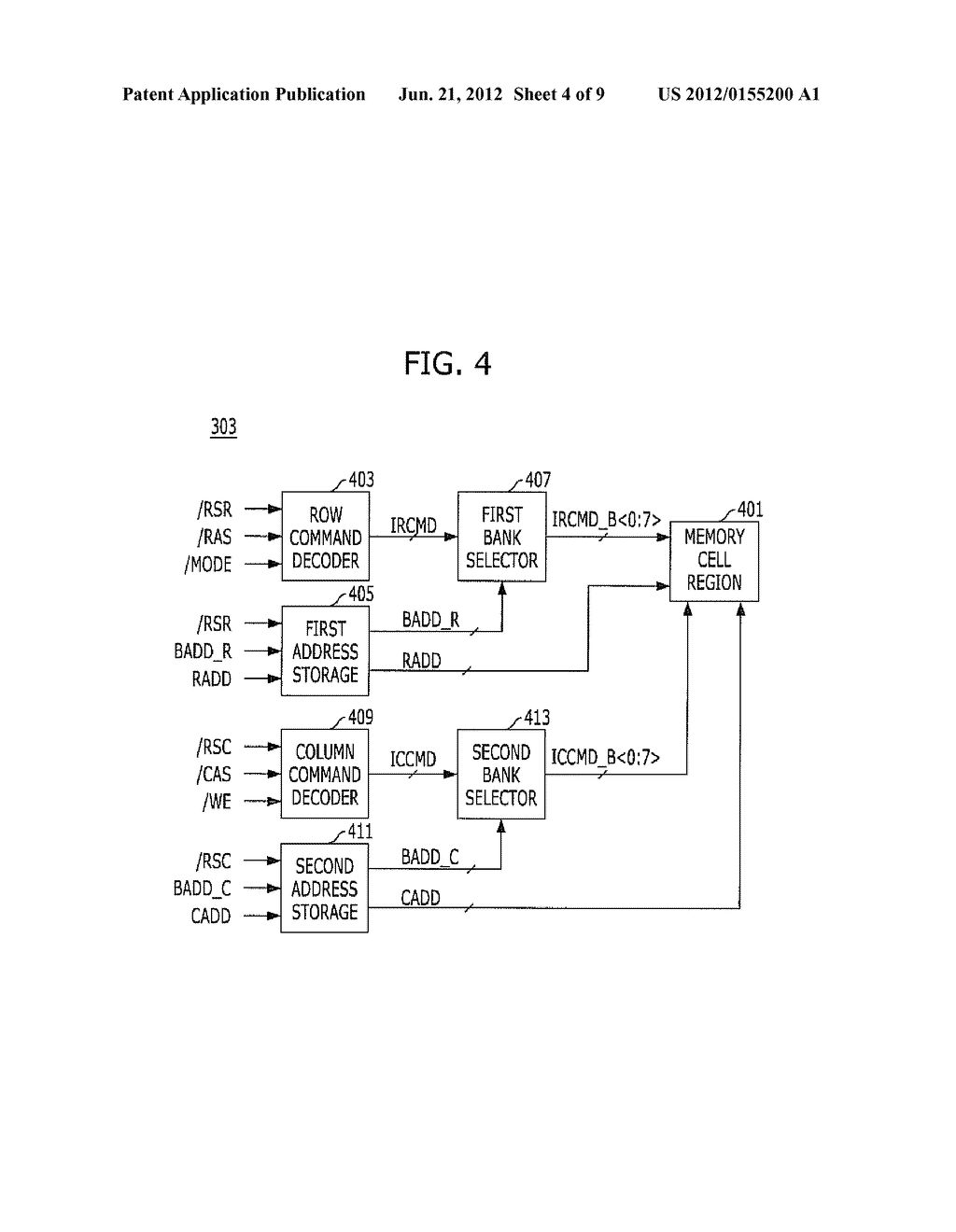 MEMORY DEVICE, MEMORY SYSTEM INCLUDING THE SAME, AND CONTROL METHOD     THEREOF - diagram, schematic, and image 05